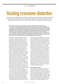 Excerpt-202112-3-hunting crossover distortion by Stan Curtis-pdfimg